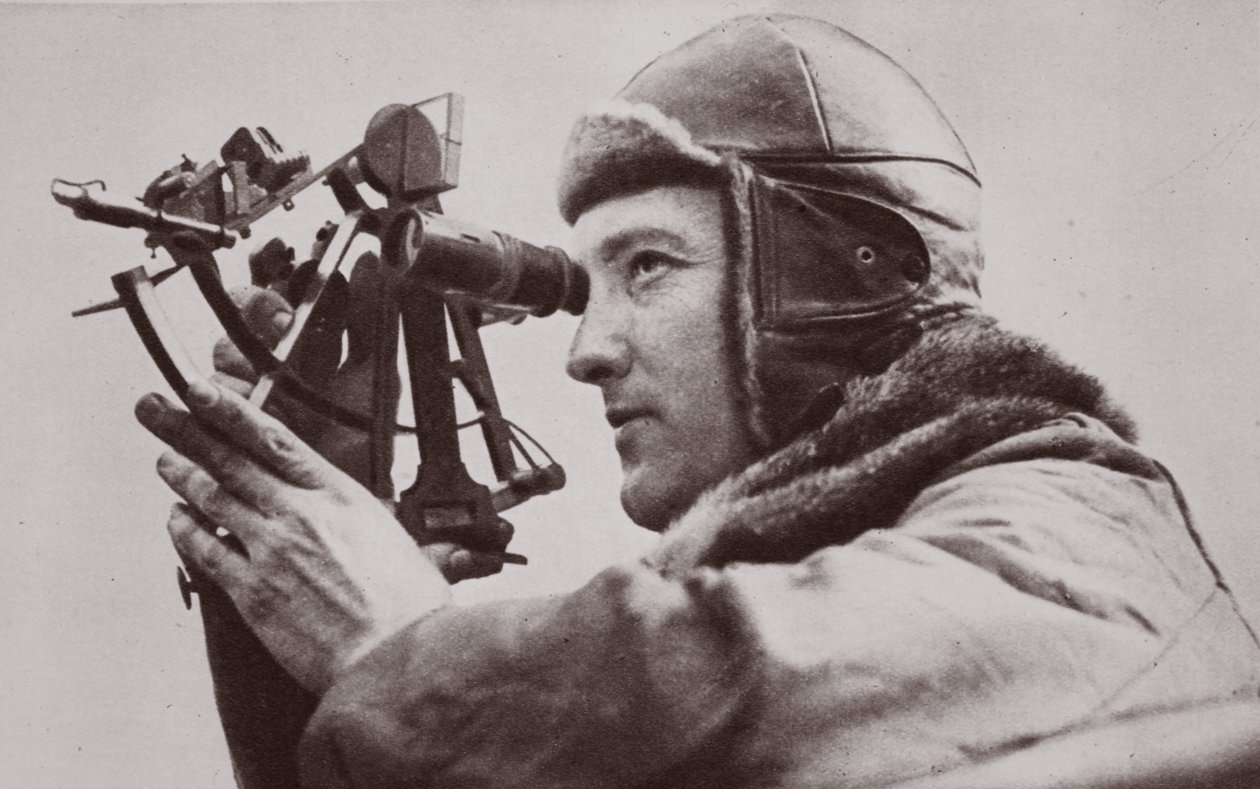 北极上空飞行：Richard E. Byrd，1926年 作者 英国摄影师