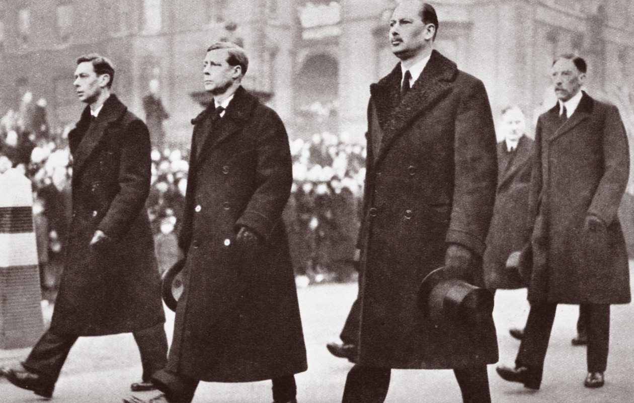 乔治五世的葬礼游行，1936年1月 作者 英国摄影师