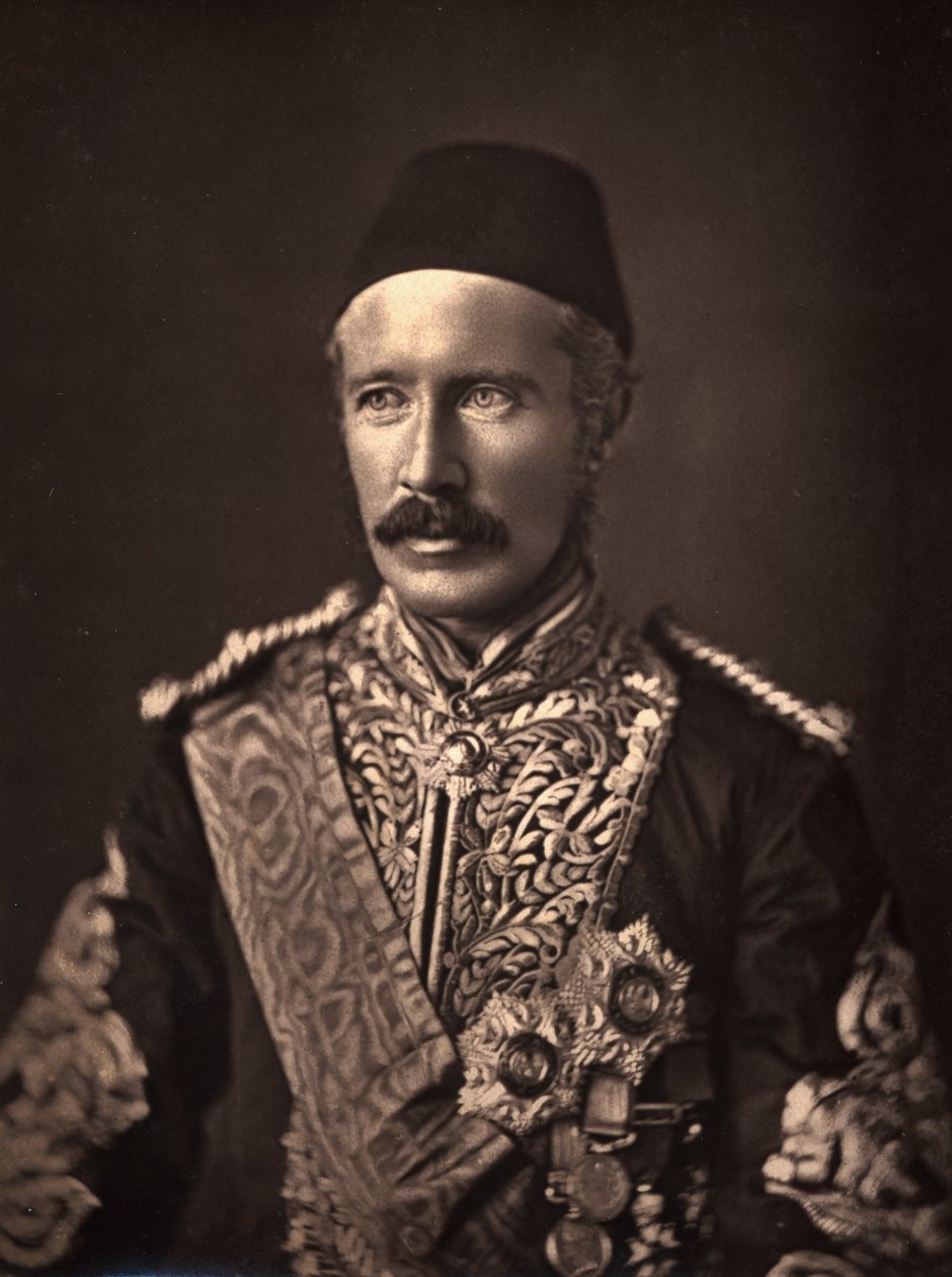 查尔斯乔治戈登将军（1833-85）（照相凹版） 作者 英国摄影师