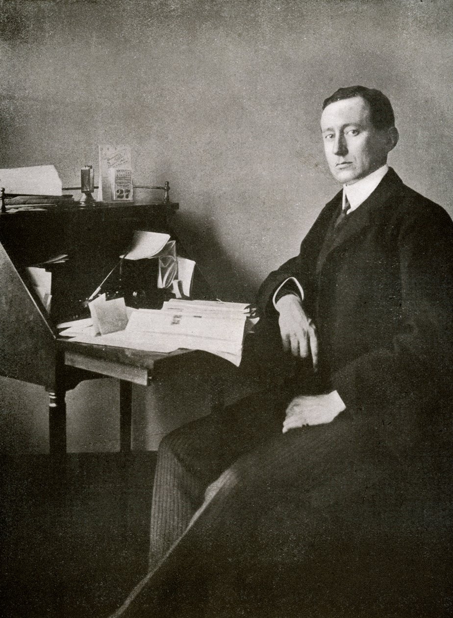 来自&39;1912年&39;的Guglielmo Marconi于1913年在伦敦出版 作者 英国摄影师