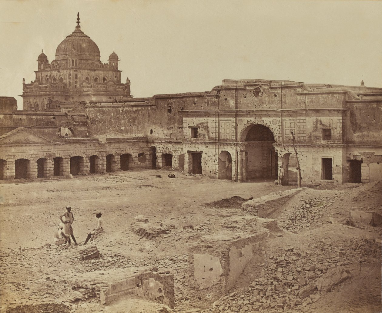 印度宫殿，c.1858 作者 英国摄影师