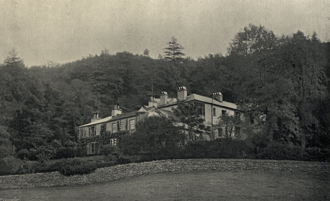 John Ruskins（1819-1900）在布兰特伍德的家中 作者 英国摄影师
