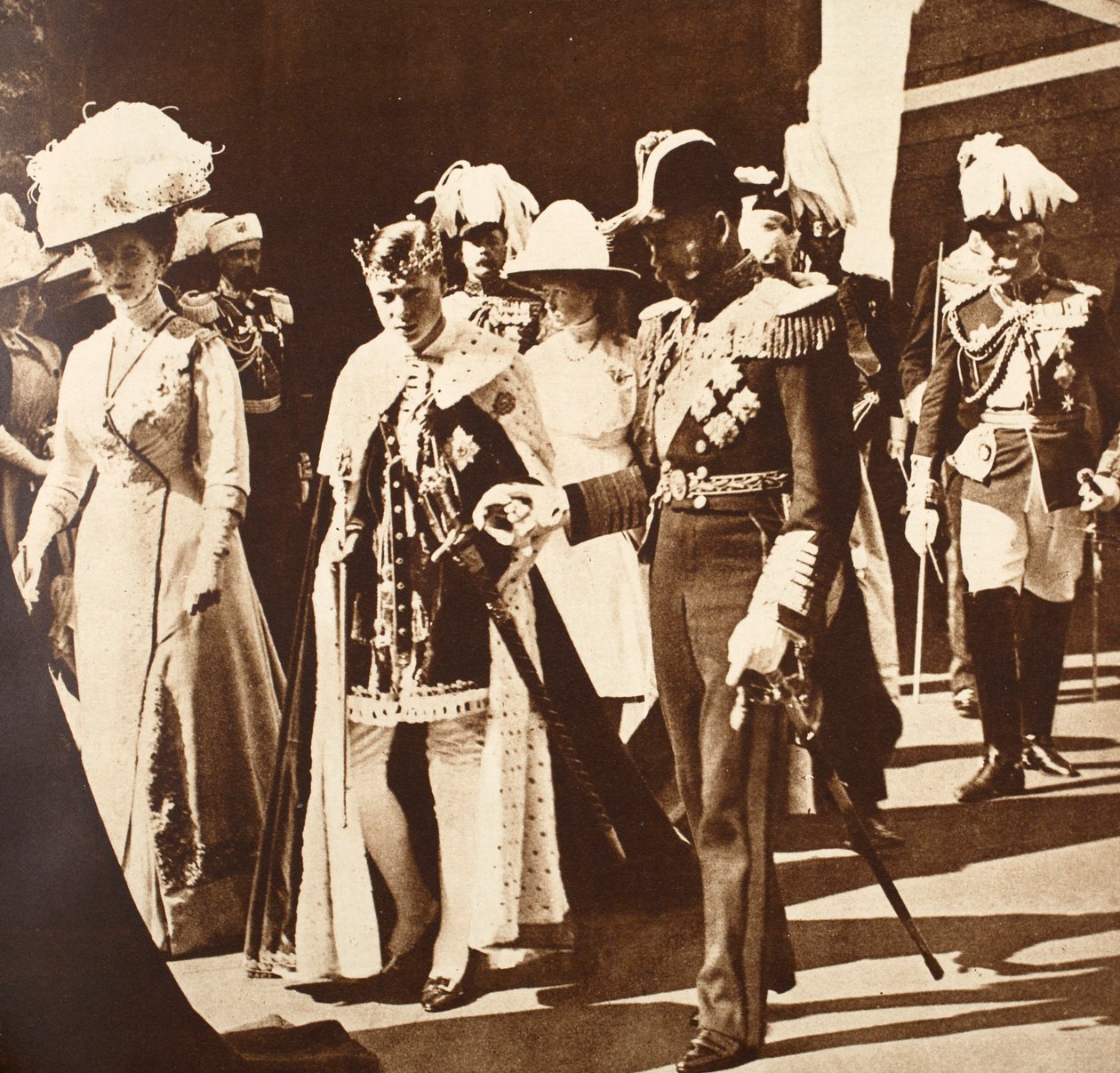 爱德华八世国王投资于1911年担任威尔士亲王 作者 英国摄影师