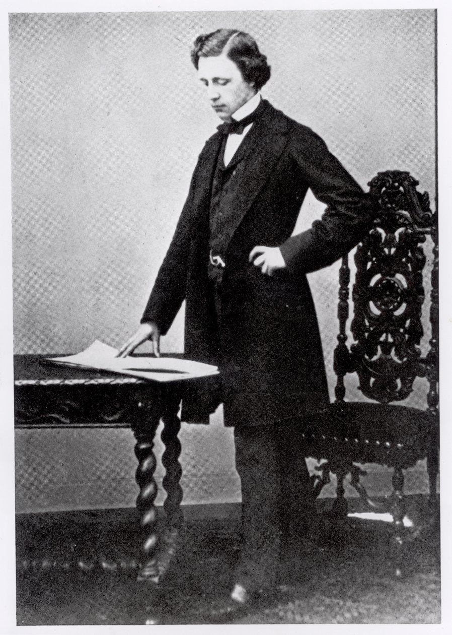 刘易斯卡罗尔（1832-98）29岁 作者 英国摄影师