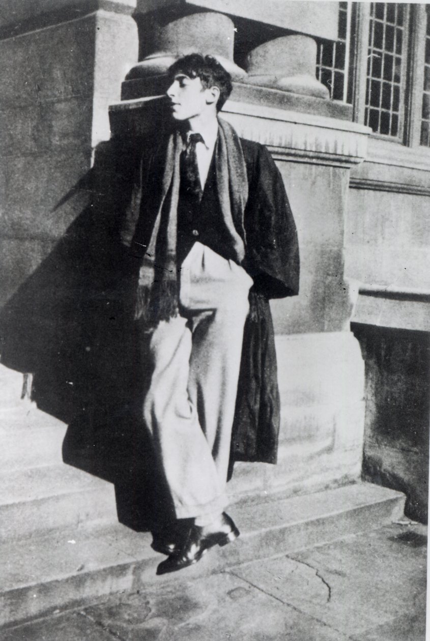 路易斯麦金尼斯在牛津时期，1926年至1930年 作者 英国摄影师