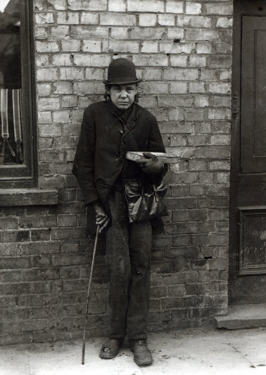 比赛卖家。 c.1900 作者 英国摄影师