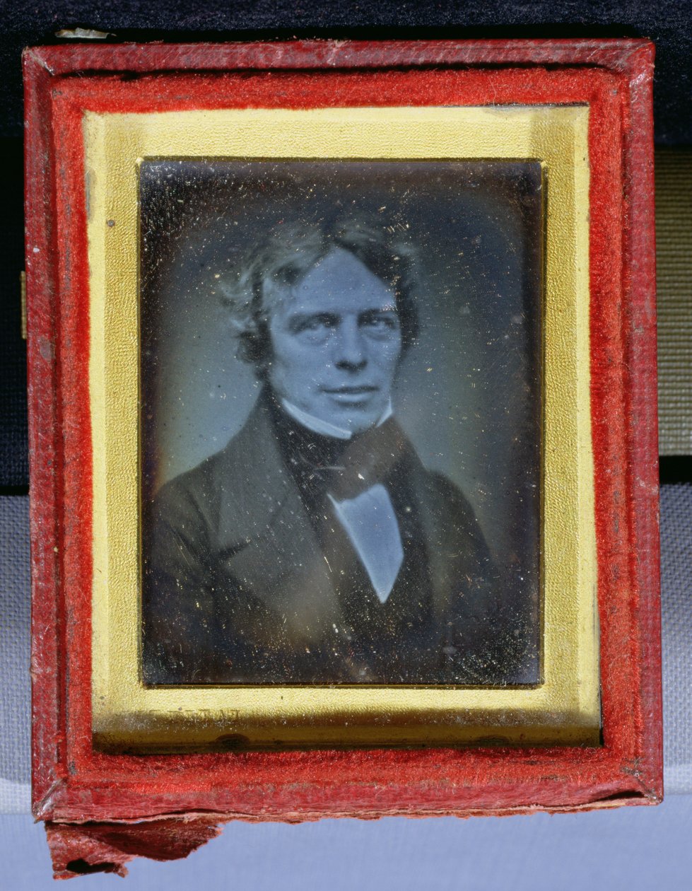 Michael Faraday（1791-1867）1840s-50s（daguerreotype） 作者 英国摄影师