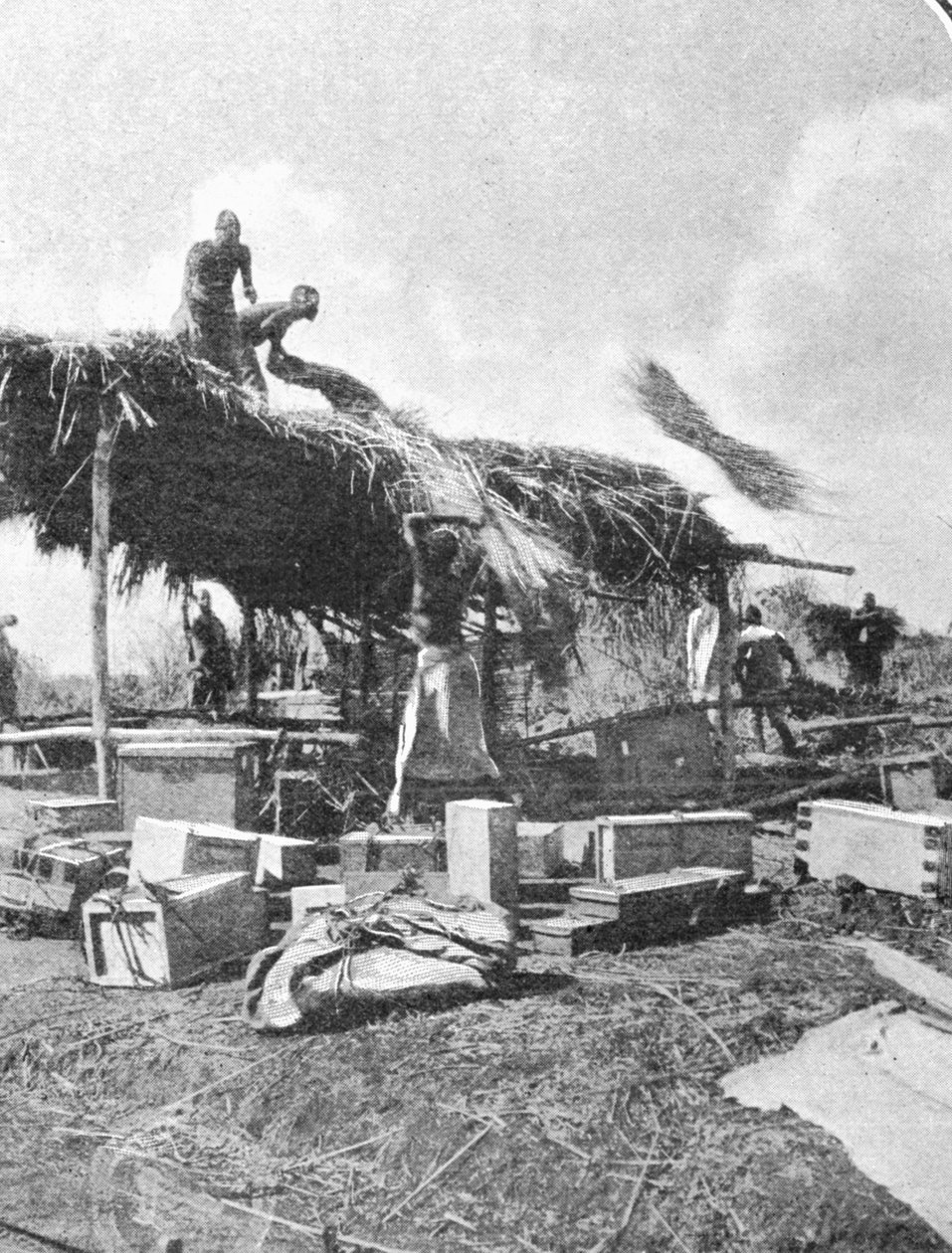 1906年10月27日发表于“图形”杂志上的一篇题为“月亮之山”的文章，建立了一个休息室 作者 英国摄影师