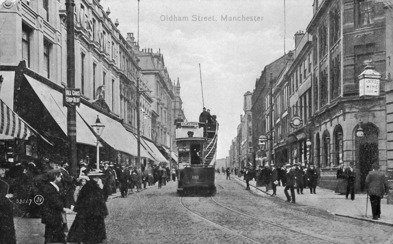 1917年，曼彻斯特奥尔德姆街 作者 英国摄影师
