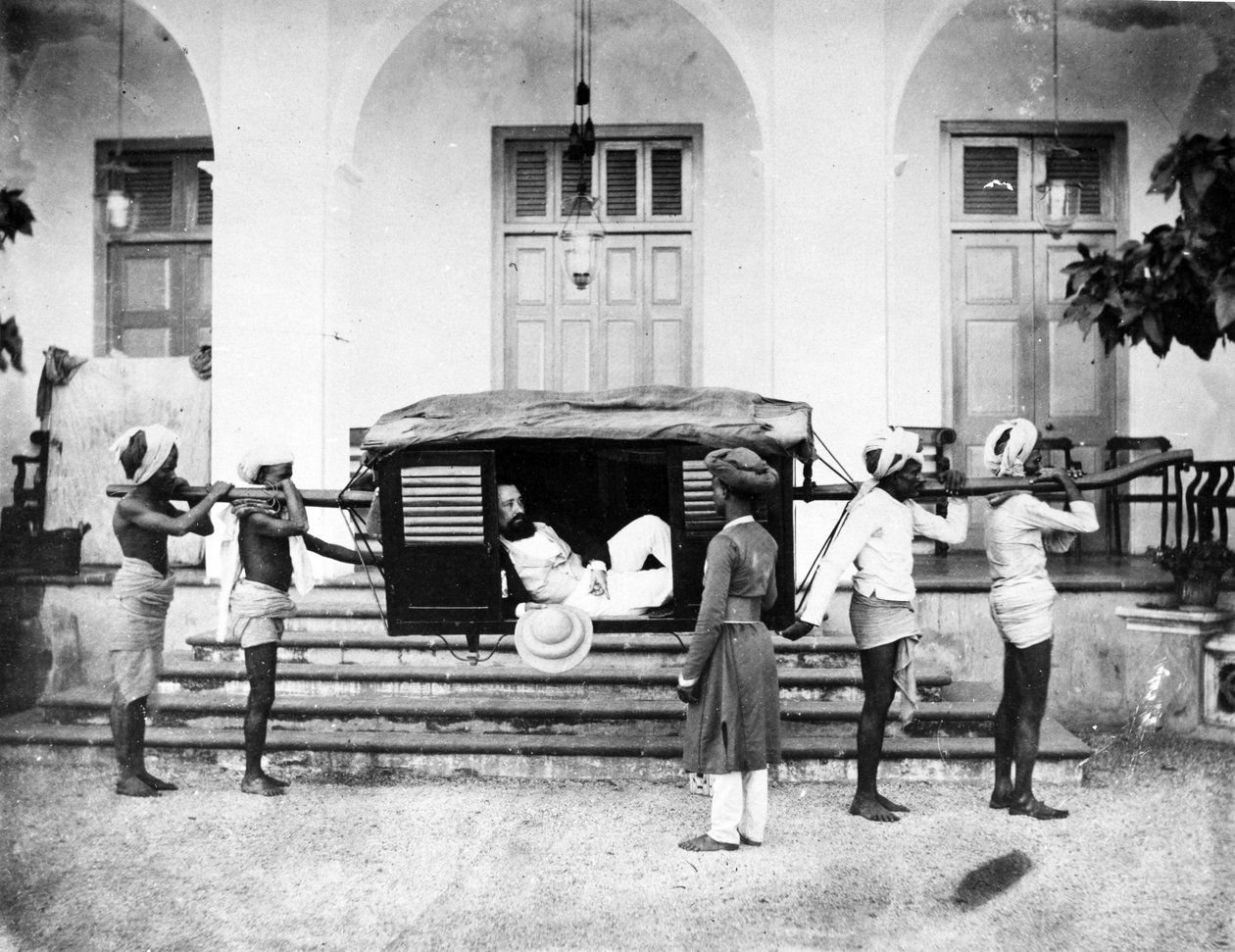 Palanquin，1970年代 作者 英国摄影师