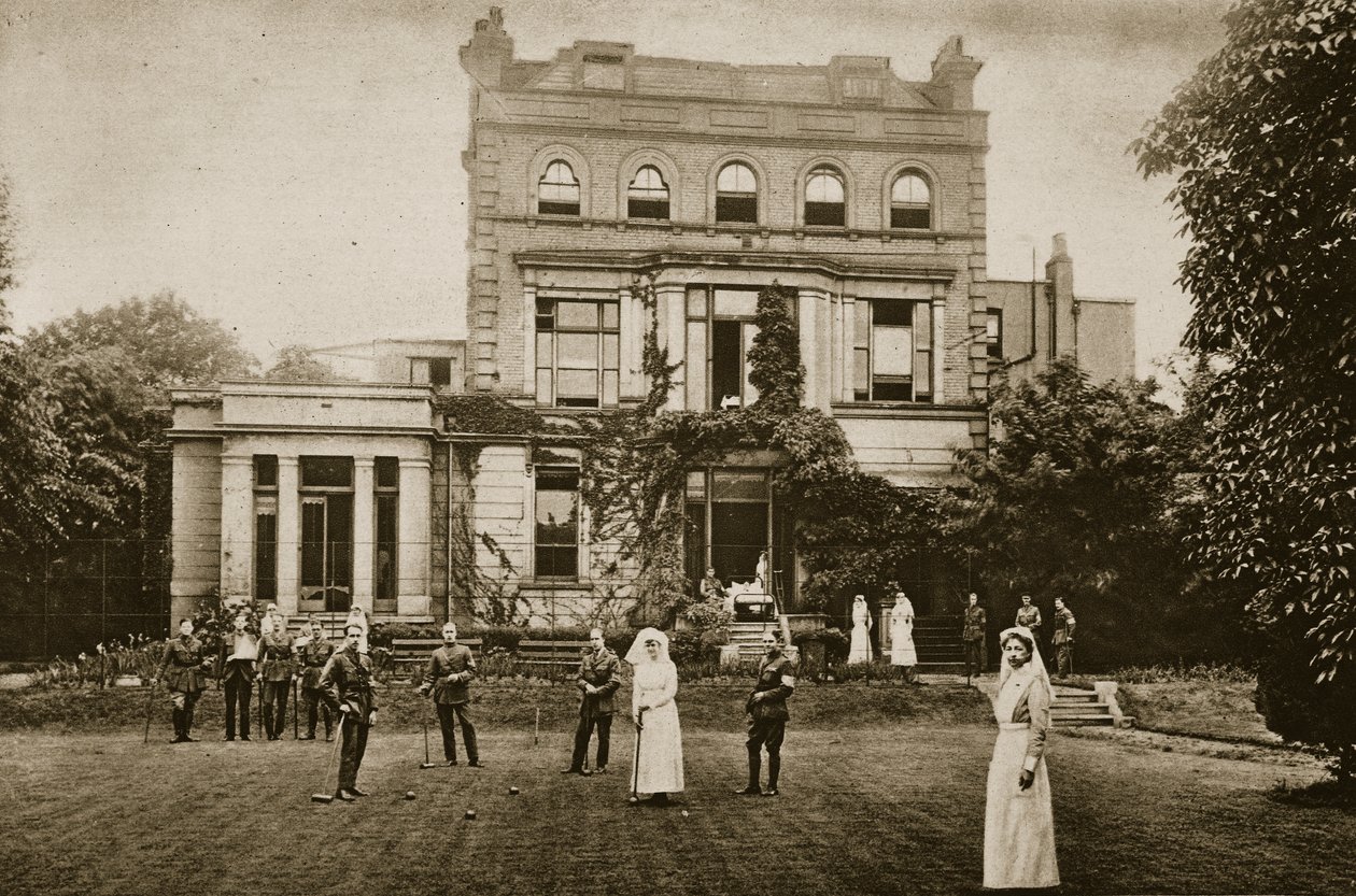 Pembroke Lodge，肯辛顿，伦敦，1914-19 作者 英国摄影师