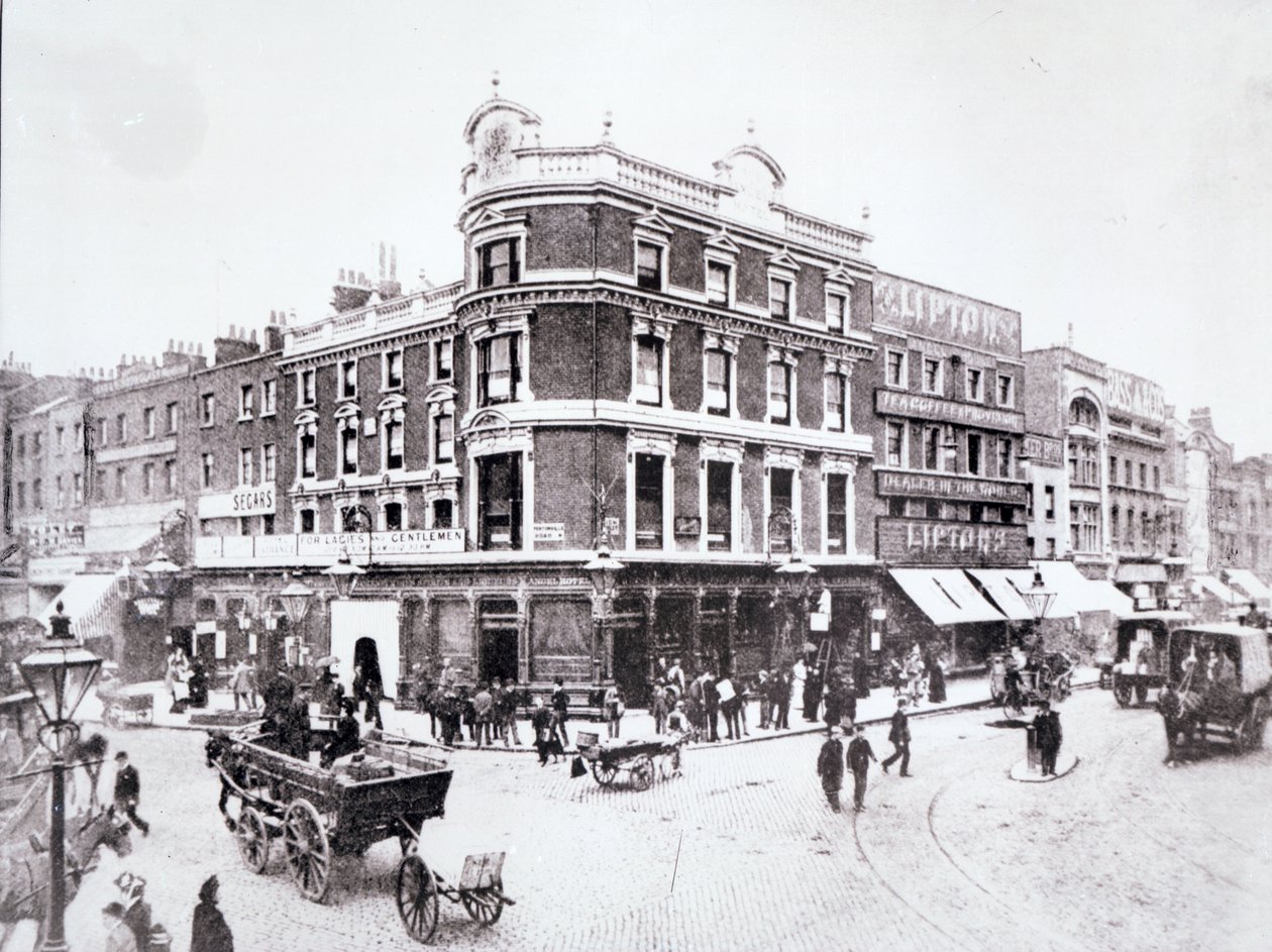 Pentonville路场面，Islington，伦敦 作者 英国摄影师