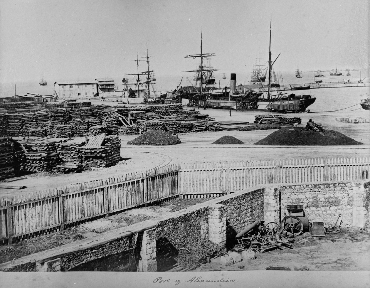 亚历山大港，1880-3 作者 英国摄影师