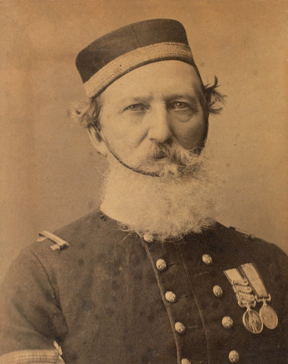 中士Frederick T. Peake VC的肖像 作者 英国摄影师