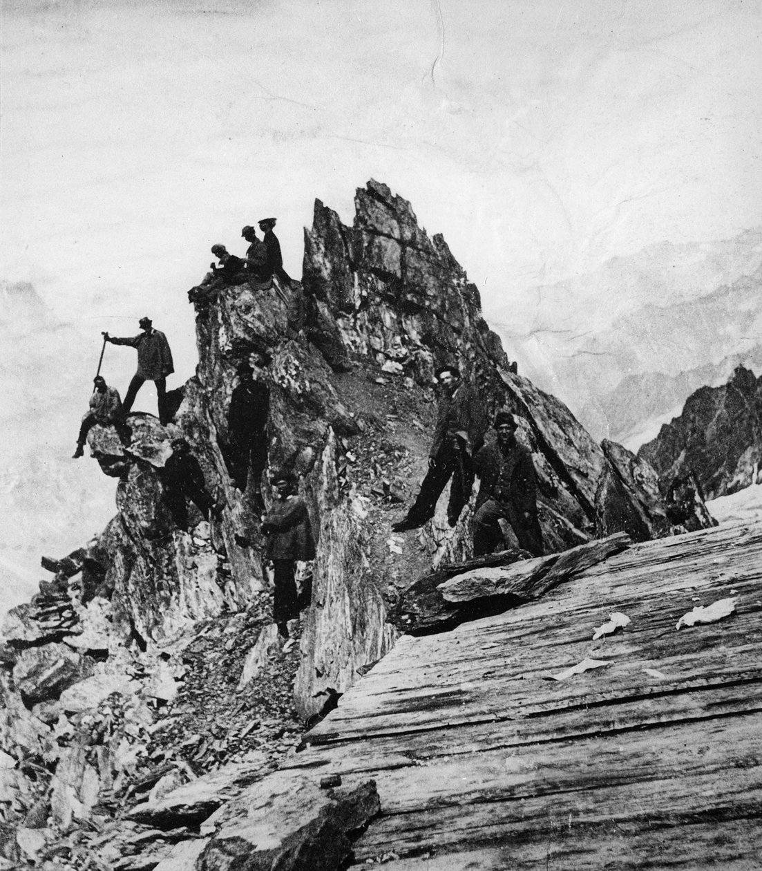 亚瑟王子在瑞士，1865年 作者 英国摄影师