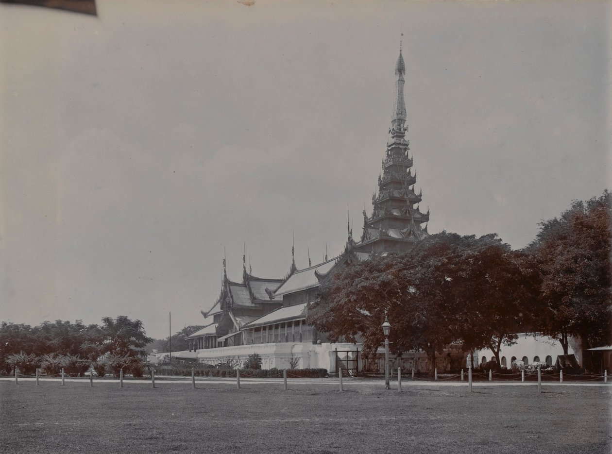 Pyit-that，曼德勒宫，缅甸，1906年 作者 英国摄影师
