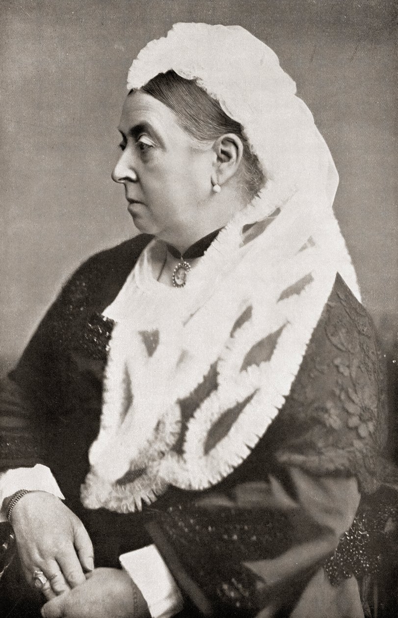维多利亚女王（1819-1901），六十六岁，1986年 作者 英国摄影师