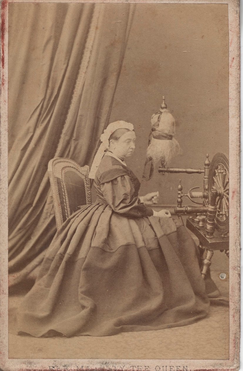 维多利亚女王，1875年 作者 英国摄影师