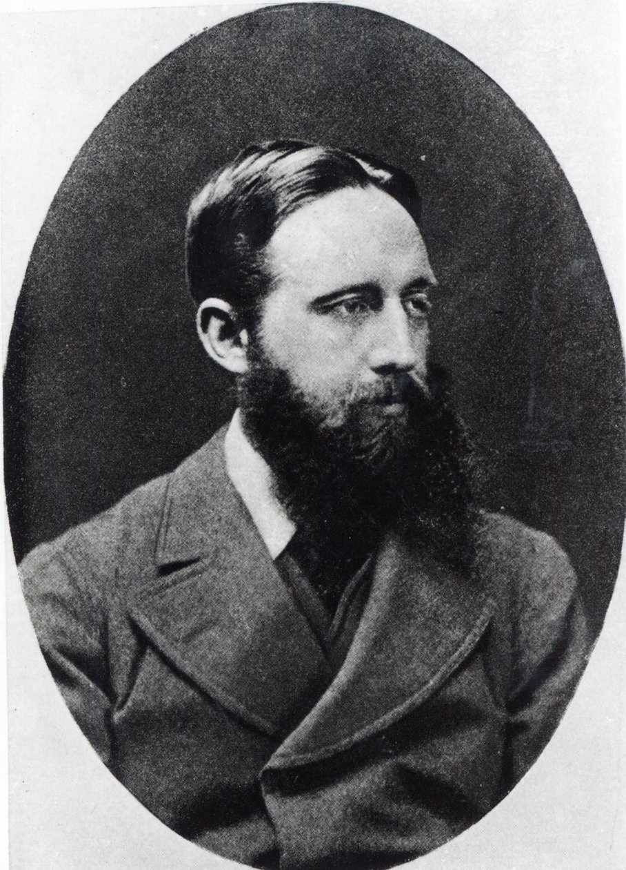 理查德杰弗里斯，c.1882 作者 英国摄影师