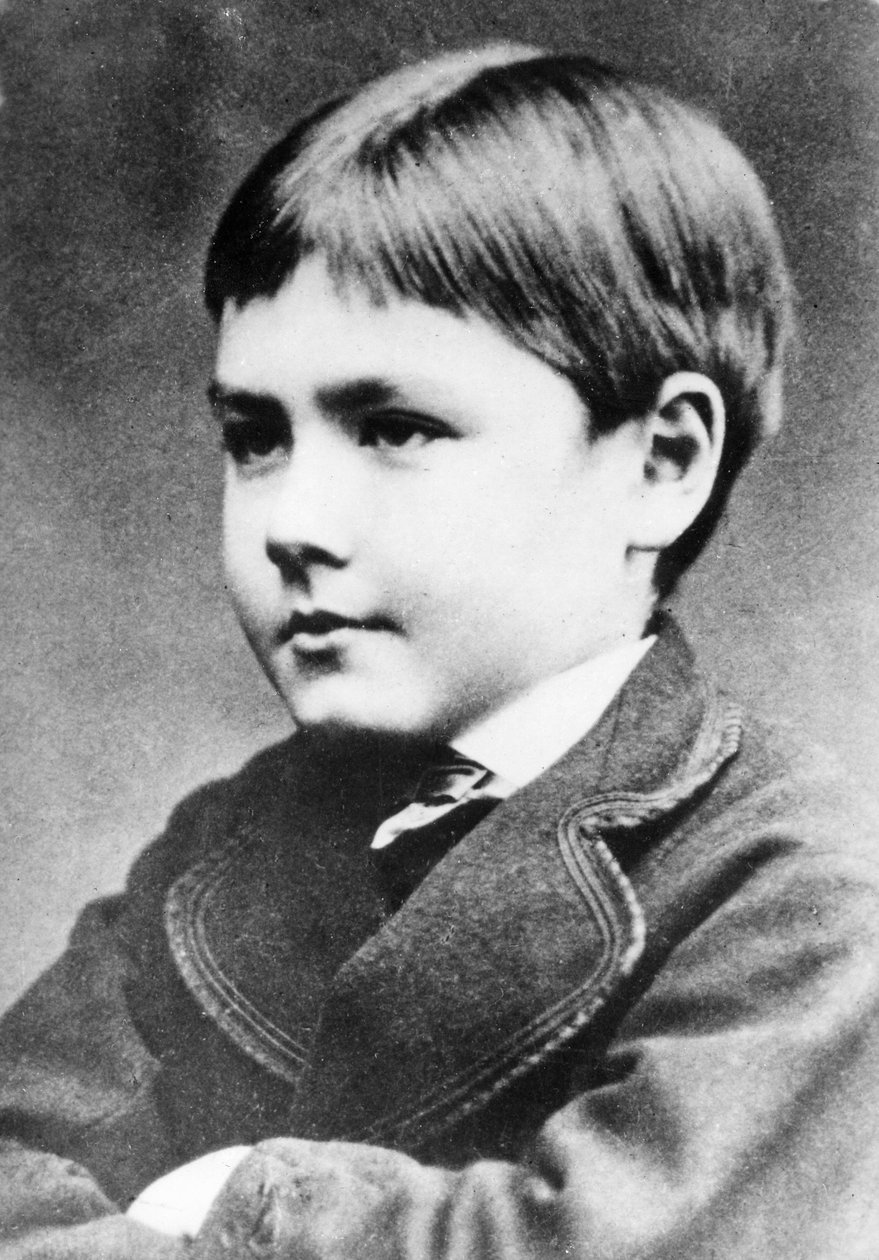 Rudyard Kipling，1870年 作者 英国摄影师
