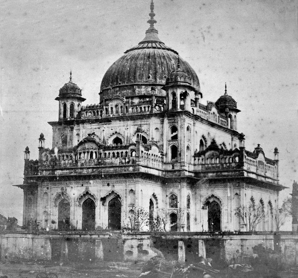 勒克瑙Sadut Alis Mausoleum 作者 英国摄影师