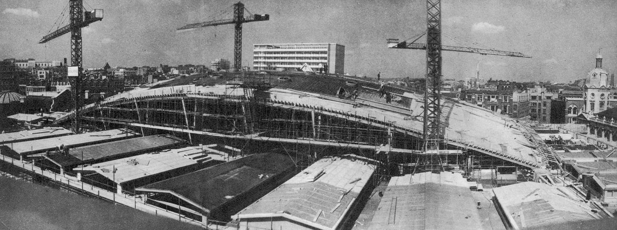 史密斯菲尔德家禽市场，伦敦，1962年 作者 英国摄影师