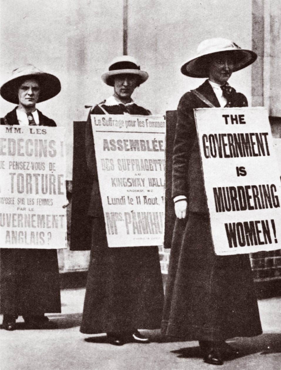 Suffragettes，1913年 作者 英国摄影师