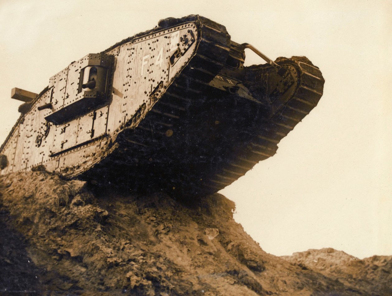 坦克，1916-17 作者 英国摄影师