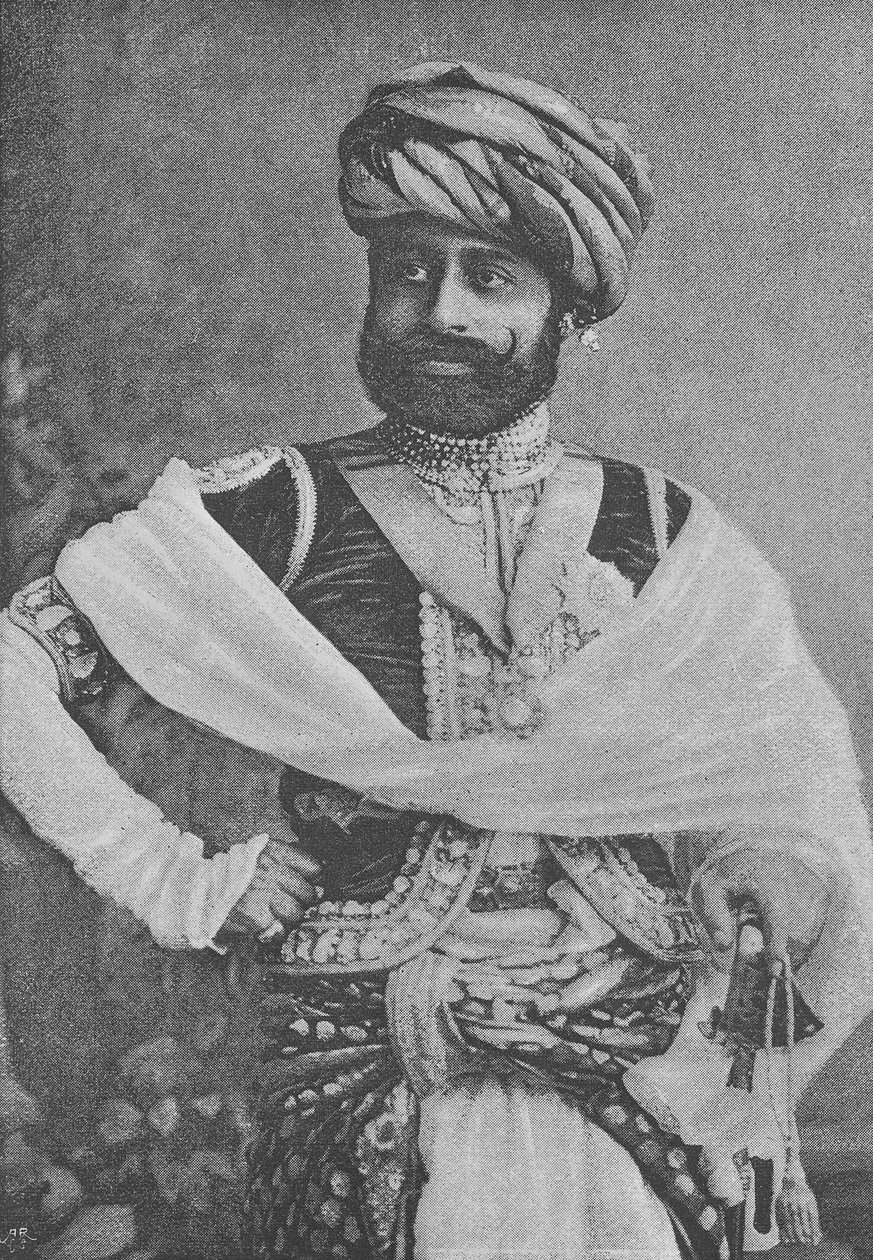Thakore Sahib Waghji II Rawaji 作者 英国摄影师