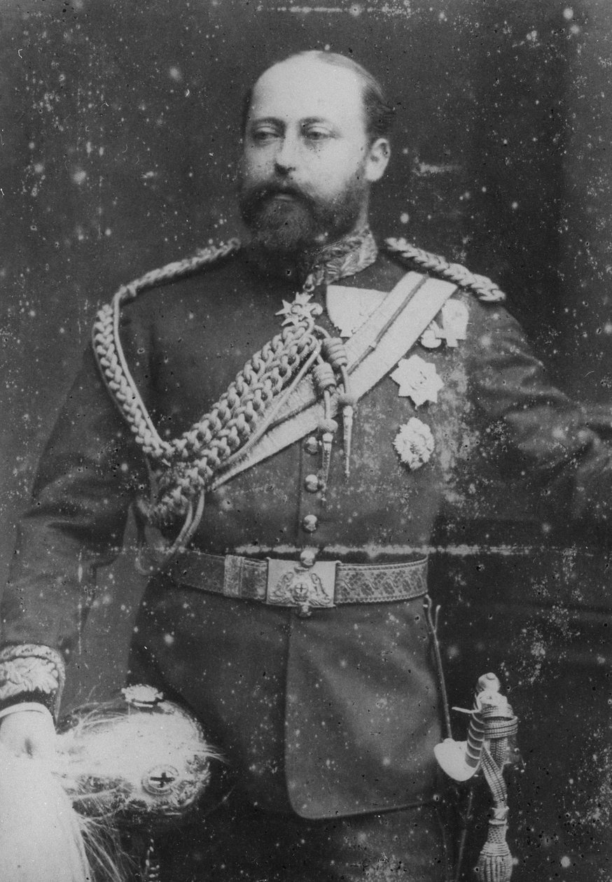 威尔士亲王，1889年 作者 英国摄影师