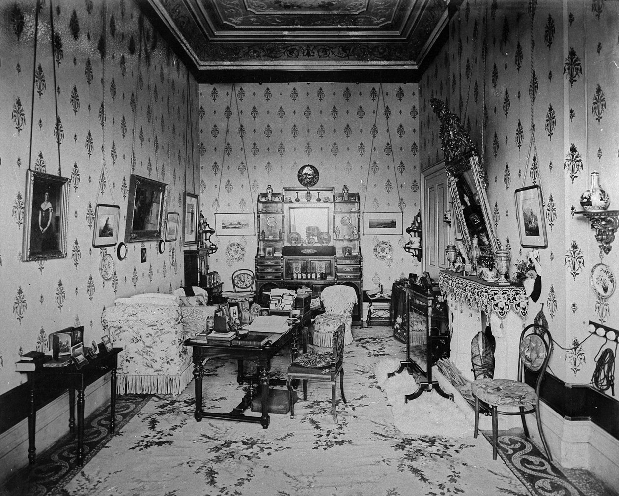 The Queens Sitting Room，Villa Clara，1870-80 作者 英国摄影师