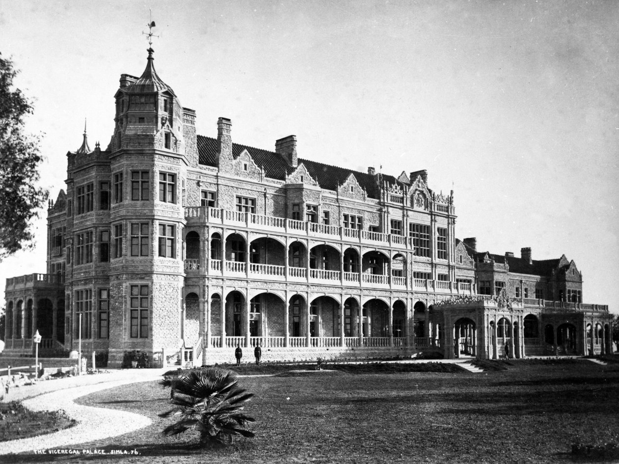 The Viceregal Palace，Simla，1890年 作者 英国摄影师