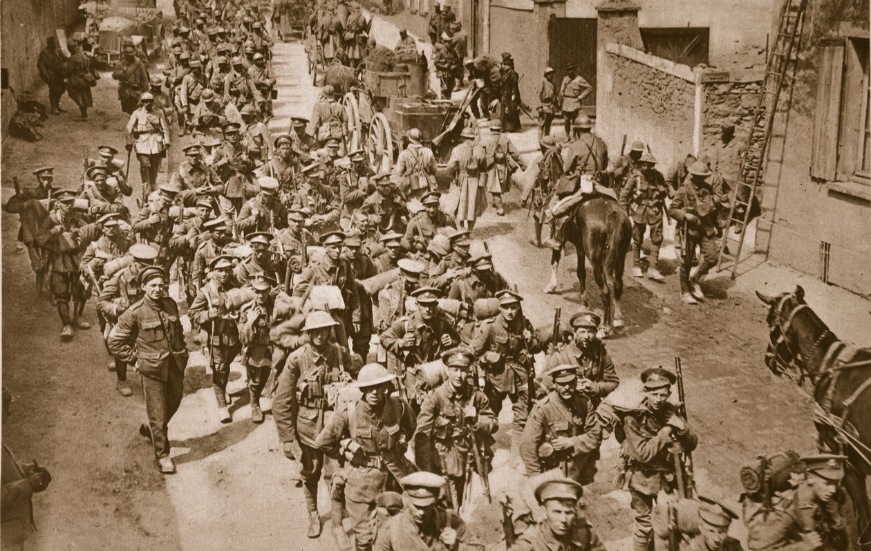 1914-19，两个人在单一控制下统一为一个目的 作者 英国摄影师