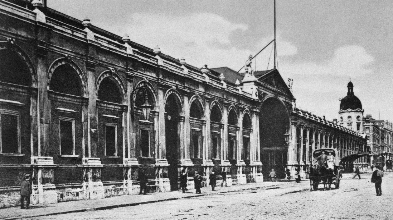 查尔斯菲尔德肉类市场，c.1905 作者 英国摄影师