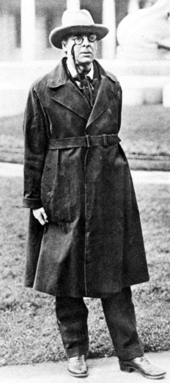 WB Yeats，1923年 作者 英国摄影师