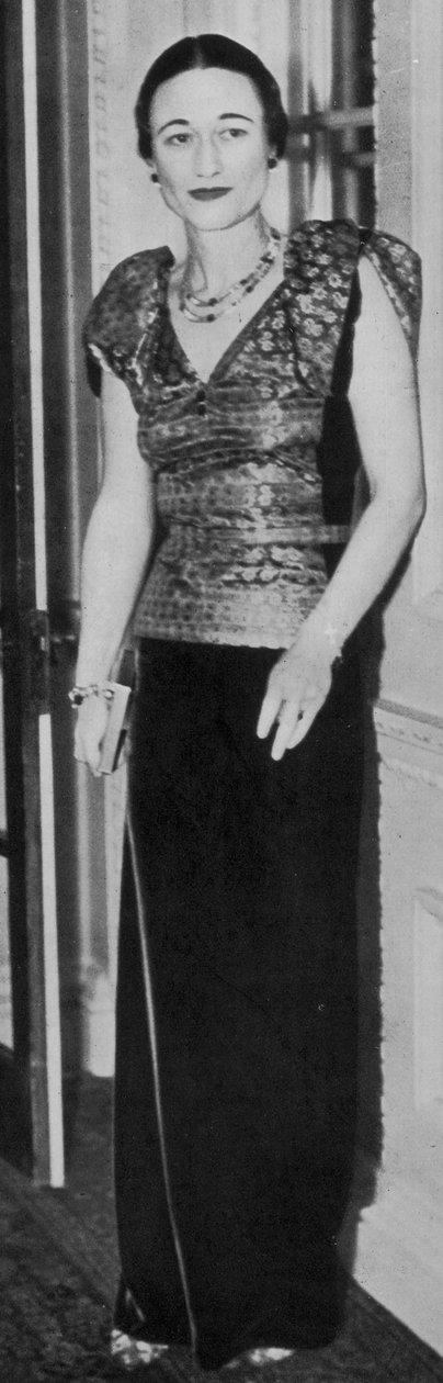 沃利斯·辛普森，1936年 作者 英国摄影师
