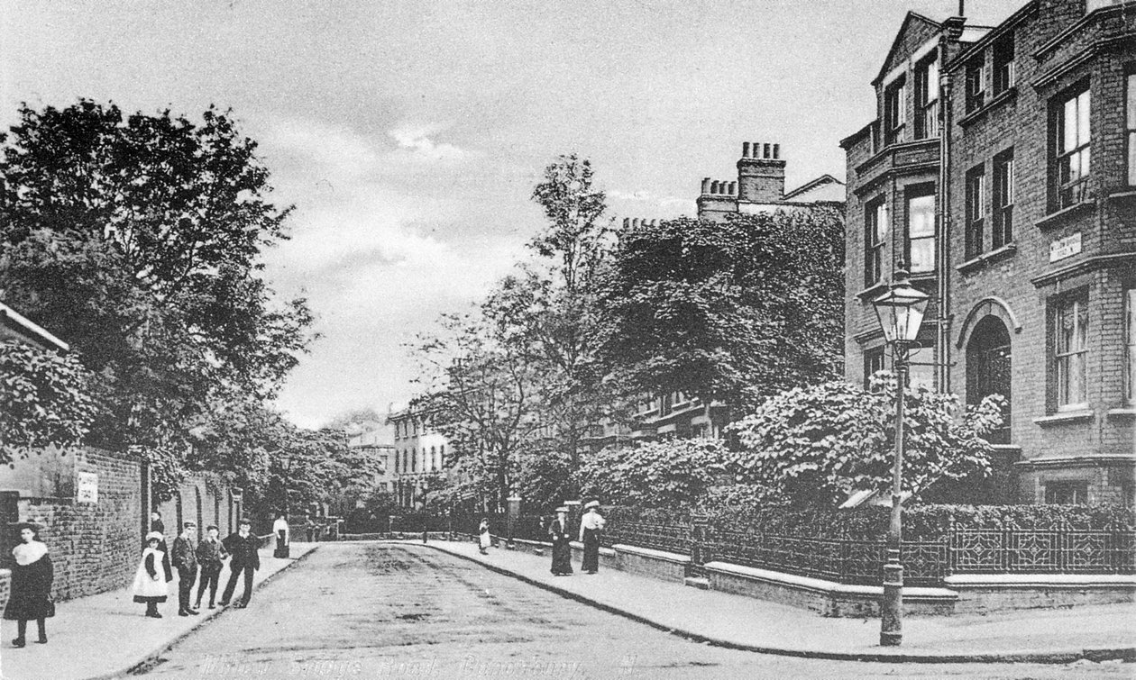 Willow Bridge Road，Canonbury，Islington，c.1905 作者 英国摄影师