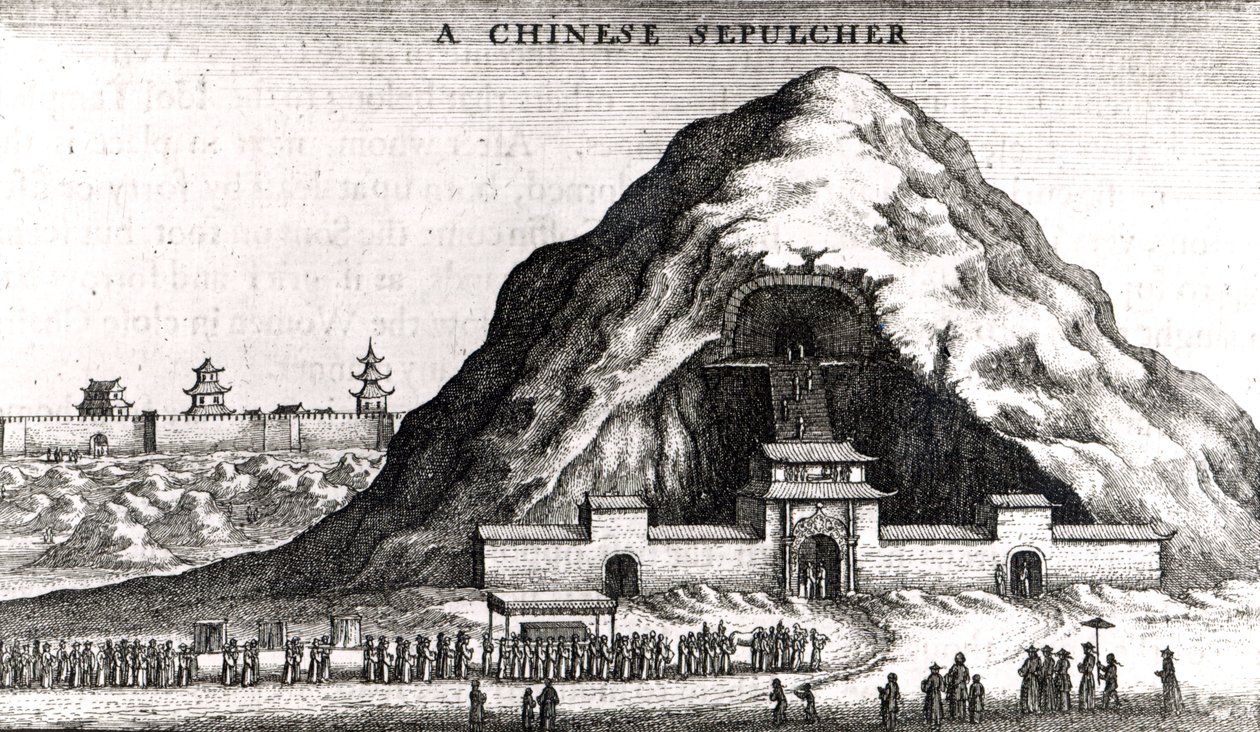 中国坟墓，1669年 作者 英语学校
