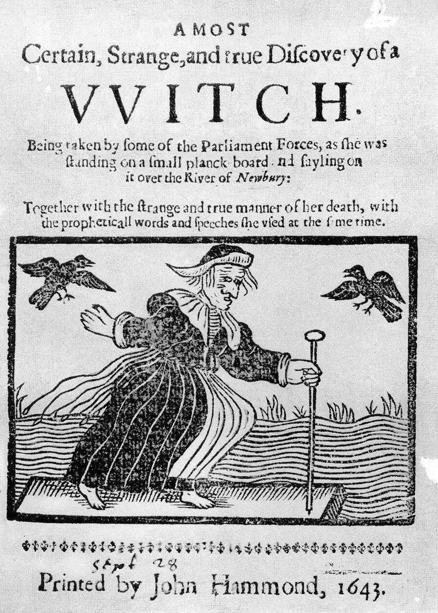 1643年女巫最确定，最奇怪和最真实的发现 作者 英语学校