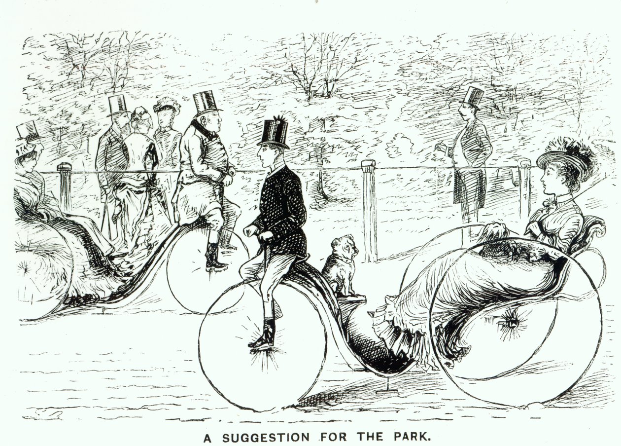 “对公园的建议”，1879年 作者 英语学校