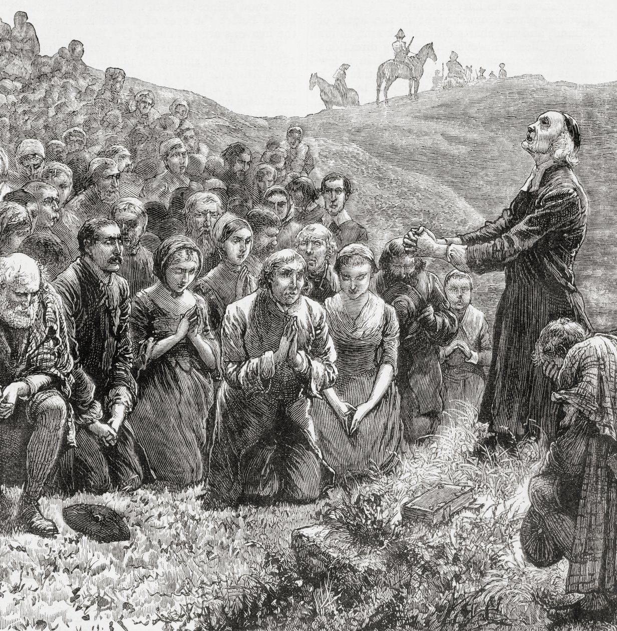 1885年儿童特别服务团出版的“我们自己的杂志”中的“契约人”祷告会，1885年 作者 英语学校