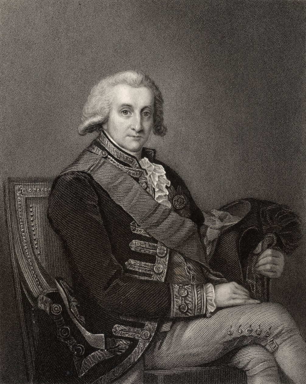 J.Cochran海军上将George Brydges Rodney，来自&39;国家肖像画廊，第五卷&39;，出版于1835年 作者 英语学校
