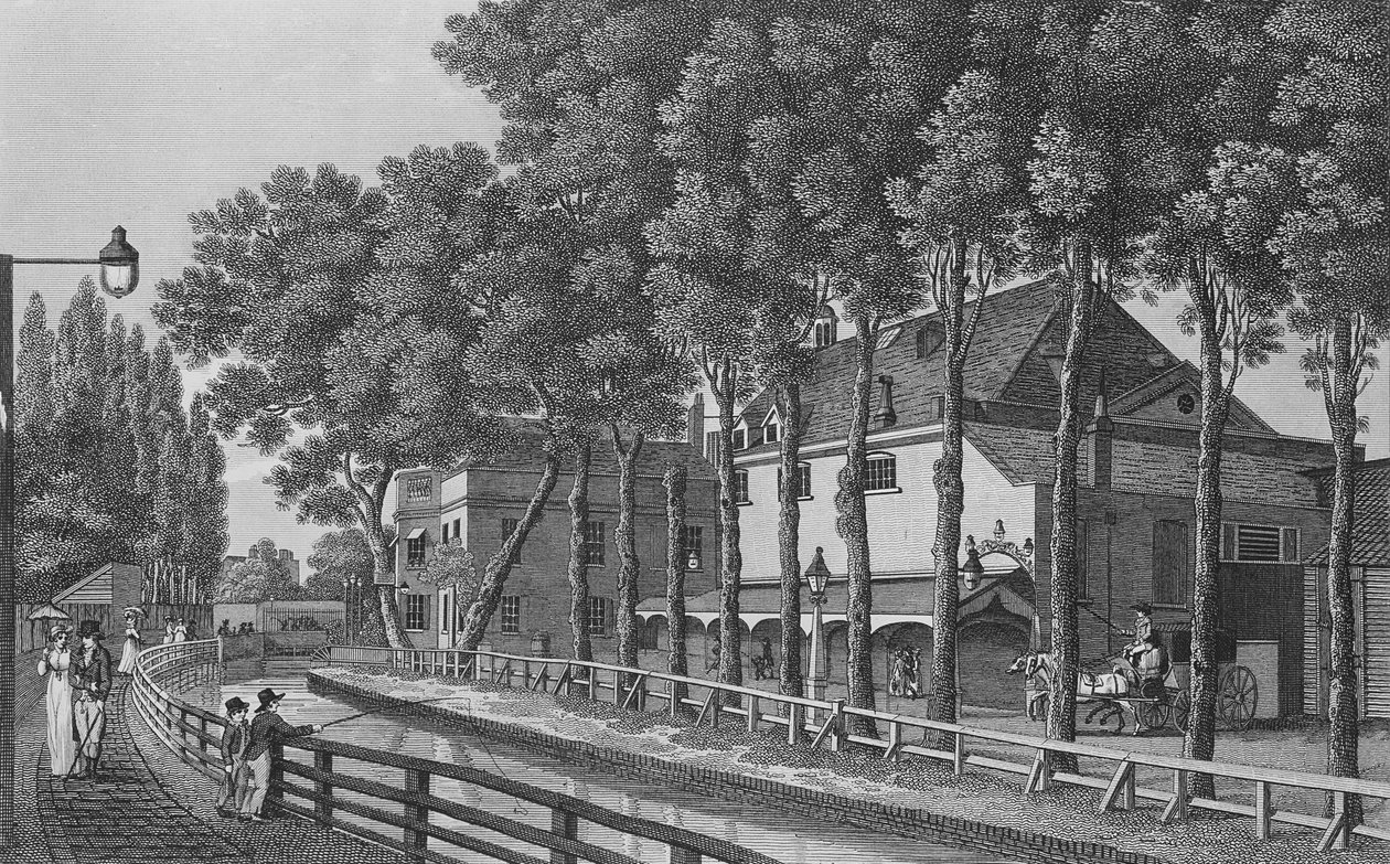 水上剧院，萨德勒威尔斯，1813年 作者 英语学校