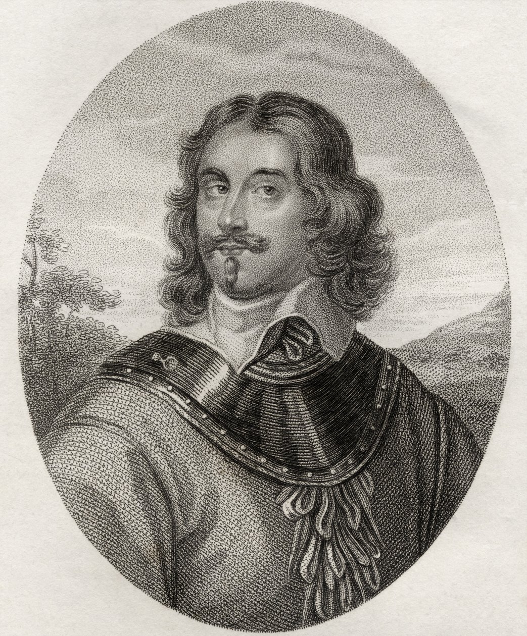 亚瑟·卡佩尔（Arthur Capel），出自1806年出版的“皇家贵族作家目录”第三卷 作者 英语学校