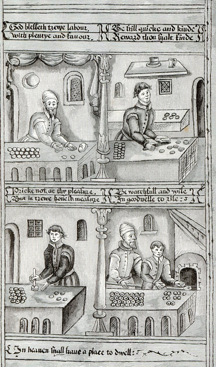公元约翰的面包师，1595-96 作者 英语学校
