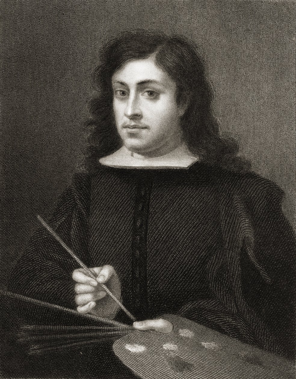 Bartolome Esteban Murillo（c.1618-82）来自“肖像画廊”，出版于1833年 作者 英语学校