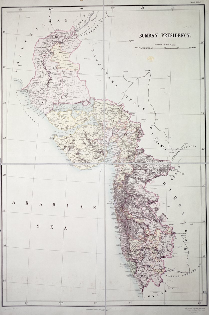 孟买总统，1890年 作者 英语学校