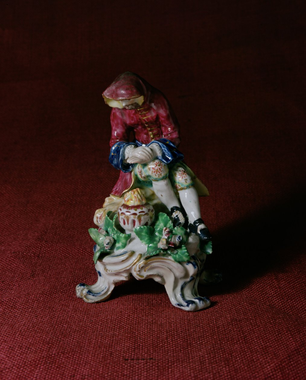 冬天的弓瓷图，c.1760-63（陶瓷） 作者 英语学校