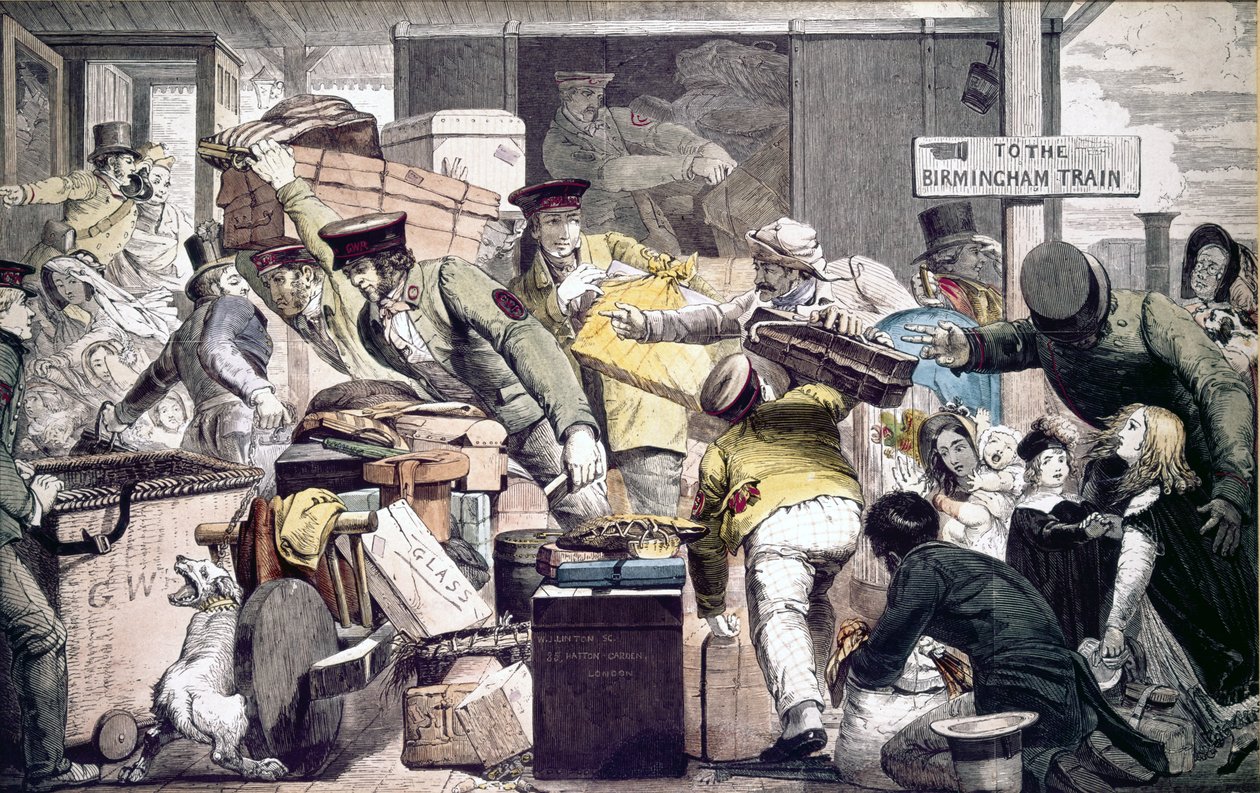 1846年6月6日，格洛斯特郡格洛斯特的测量中断 作者 英语学校