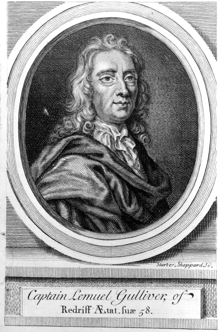 1726年Lemuel Gulliver上尉 作者 英语学校